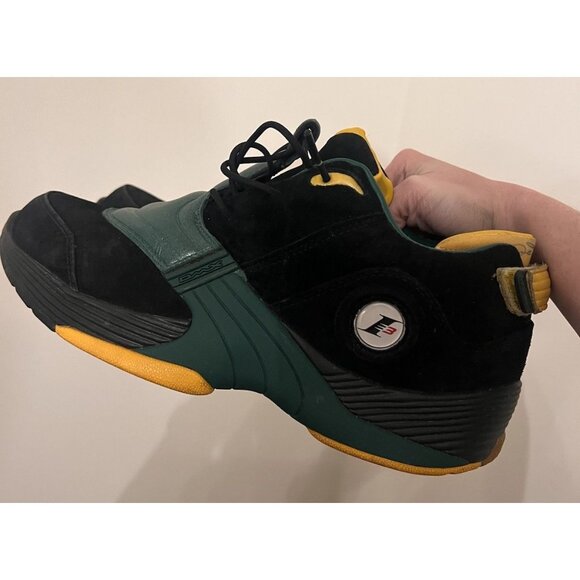 Reebok Other - Reebok Answer V Bethel High School Size 10 Sneakers Shoes Green Black